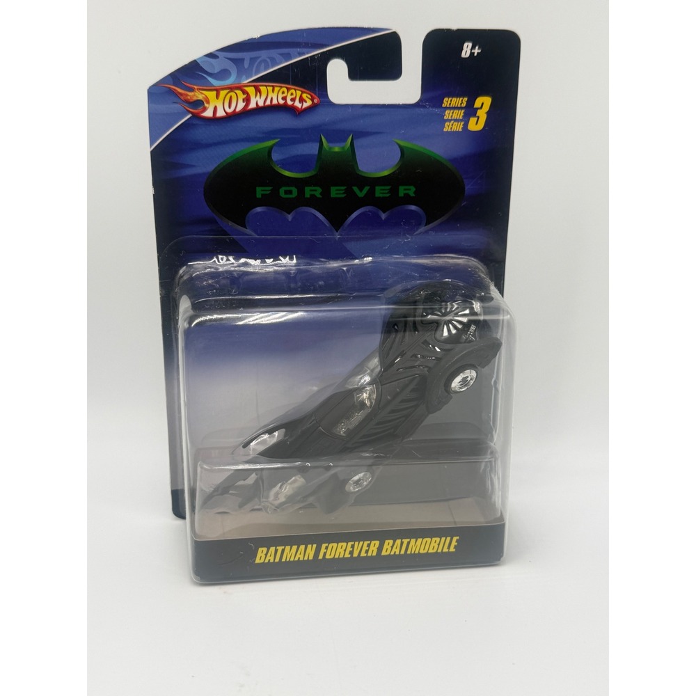 Hot Wheels Batman Forever Batmobile 2010 Series 3 Black Diecast Car R5389